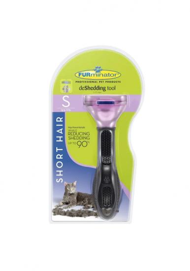 Furminator Short Hair Kısa Tüylü Kediler için Fırça S Boy